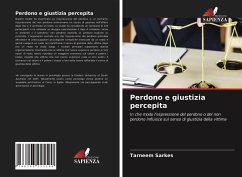 Perdono e giustizia percepita - Sarkes, Tarneem