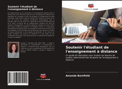 Soutenir l'étudiant de l'enseignement à distance - Barefield, Amanda