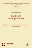 Der Betrieb als Organisation