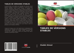 TABLES DE VERSIONS STABLES - Ahmed, Shabbir