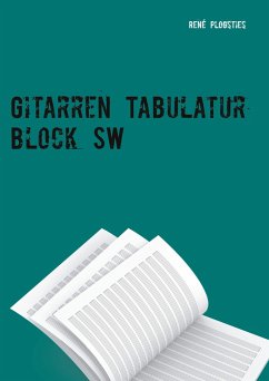 Gitarren Tabulatur Block SW