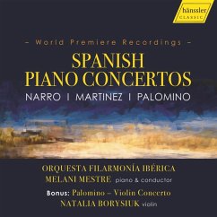 Spanish Piano Concertos-World Premiere Recordings - Borysiuk,N;Mestre,M.;Orquesta Filarmonia Iberica