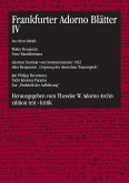 Frankfurter Adorno Blätter IV (eBook, PDF)