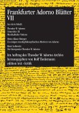 Frankfurter Adorno Blätter VII (eBook, PDF)