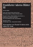 Frankfurter Adorno Blätter III (eBook, PDF)