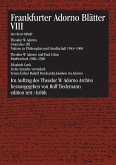 Frankfurter Adorno Blätter VIII (eBook, PDF)