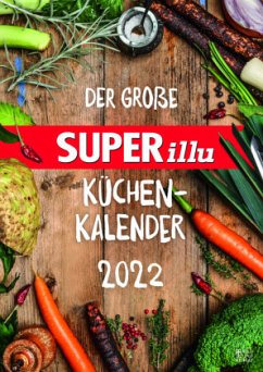 Cover Der große SUPERillu Küchenkalender 2022