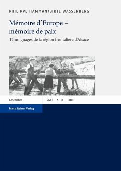 Cover Mémoire d'Europe - mémoire de paix (eBook, PDF)