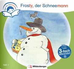 Cover Zeit für Geschichten - 3-fach differenziert, Heft 1: Frosty, der Schneemann - B