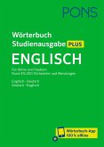 PONS Wörterbuch Studienausgabe Plus Englisch