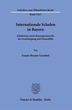 Internationale Schulen in Bayern - Brosius-Gersdorf, Frauke