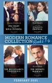 Modern Romance February 2021 Books 1-4: One Night Before the Royal Wedding / Pride & the Italian's Proposal / The Sheikh's Marriage Proclamation / The Billionaire's Cinderella Housekeeper (eBook, ePUB)