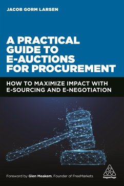 A Practical Guide to E-auctions for Procurement (eBook, ePUB) - Larsen, Jacob Gorm