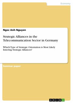Strategic Alliances in the Telecommunication Sector in Germany (eBook, PDF)