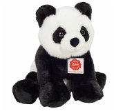 Teddy Hermann 92428 - Panda sitzend, Stofftier, Plüschtier, 25cm