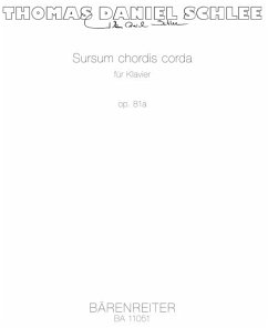 Cover Sursum chordis corda für Klavier op. 81a, Spielpartitur
