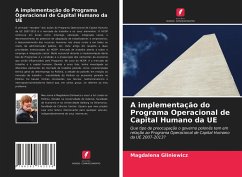 Cover A implementação do Programa Operacional de Capital Humano da UE