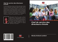 Chef de service des directeurs d'école - Lambert, Wendy Ecklund