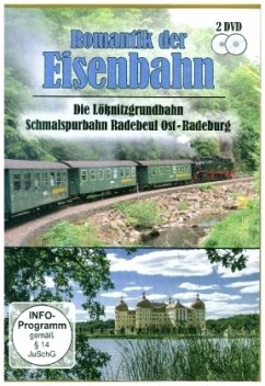 Romantik der Eisenbahn - Die Lößnitzgrundbahn, Schmalspurbahn Radebeul Ost - Radeburg, 2 DVD