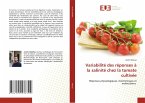 Variabilité des réponses à la salinité chez la tomate cultivée