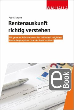 Rentenauskunft richtig verstehen (eBook, PDF) - Schewe, Petra