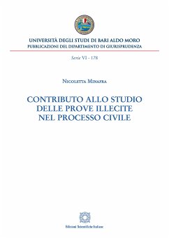 Contributo allo studio delle prove illecite nel processo civile (eBook, PDF) - Minafra, Nicoletta