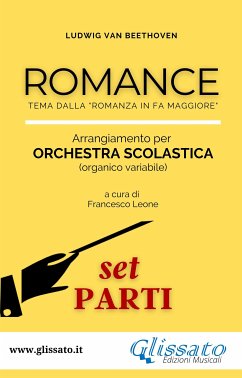 Romance - Orchestra scolastica (set parti) (fixed-layout eBook, ePUB) - Leone, Francesco; van Beethoven, Ludwig