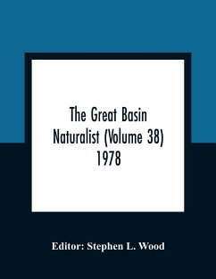 The Great Basin Naturalist (Volume 38) 1978