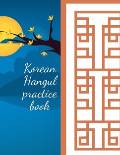 Korean Hangul practice book - Jameslake, Cristie