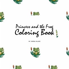 Princess and the Frog Coloring Book for Children (8.5x8.5 Coloring Book / Activity Book) - Blake, Sheba