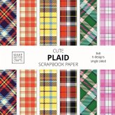 Cute Plaid Scrapbook Paper