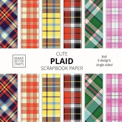 Cute Plaid Scrapbook Paper - Make Better Crafts