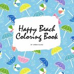 Happy Beach Coloring Book for Children (8.5x8.5 Coloring Book / Activity Book)