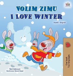 I Love Winter (Serbian English Bilingual Children's Book - Latin Alphabet) - Admont, Shelley; Books, Kidkiddos