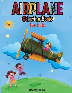 Airplane Coloring Book For Kids - Books, Deeasy