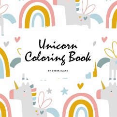 Unicorn Coloring Book for Children (8.5x8.5 Coloring Book / Activity Book) - Blake, Sheba