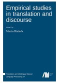 Empirical studies in translation and discourse Empirical studies in translation and discourse
