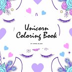 Unicorn Coloring Book for Children (8.5x8.5 Coloring Book / Activity Book)