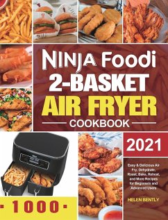 Ninja Foodi 2-Basket Air Fryer Cookbook - Bently, Helen
