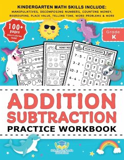 Addition Subtraction Practice Workbook - Panda Education, Scholastic