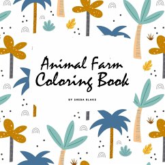 Animal Farm Coloring Book for Children (8.5x8.5 Coloring Book / Activity Book) - Blake, Sheba