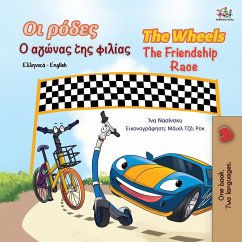The Wheels The Friendship Race (Greek English Bilingual Book for Kids)