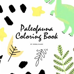 Paleofauna Coloring Book for Children (8.5x8.5 Coloring Book / Activity Book) - Blake, Sheba