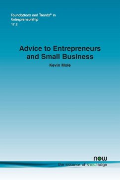 Advice to Entrepreneurs and Small Business - Mole, Kevin