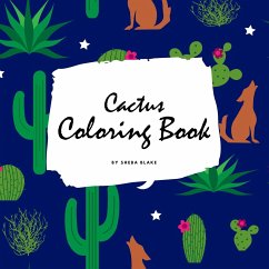 Cactus Coloring Book for Children (8.5x8.5 Coloring Book / Activity Book) - Blake, Sheba