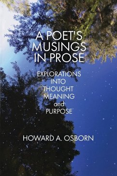 Cover A Poet's Musings in Prose