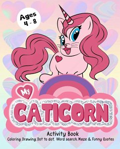 My Caticorn Activity Book Coloring - Paperland