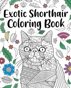 Exotic Shorthair Coloring Book - Paperland