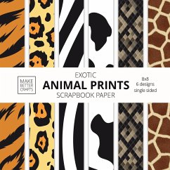 Exotic Animal Prints Scrapbook Paper - Make Better Crafts