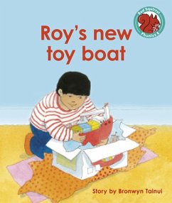 Roy's new toy boat - Tainui, Bronwyn